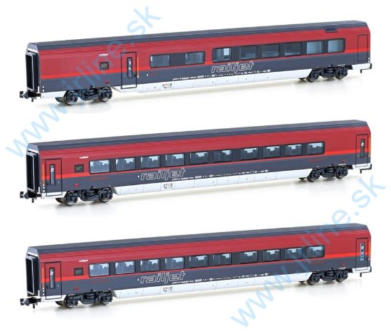 Obrázok pre 71/25229 ÖBB Railjet SET*3-dielny* VI