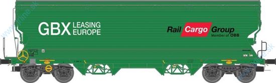 Obrázok pre 62NME/527603 Tagnpps 95m3 "GBX - RCA", grün