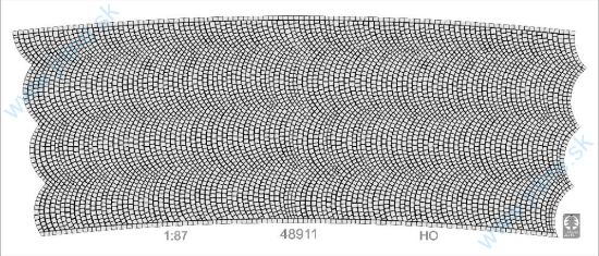 Obrázok pre 44/46911 Silnice N - mírný oblouk, krou