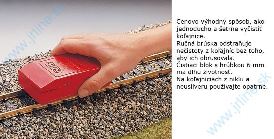 Obrázok pre 649/50040 LGB*Blok-ČISTENIE KOĽAJE-Ručný
