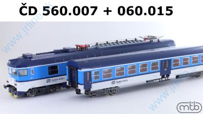 Obrázok pre 612/H560-060-7 El. Jednotka 560.007 + 060.015 * ČD V.ep.* ( ex. SM488.0 )