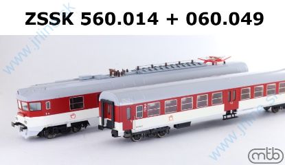 Obrázok pre 612/H560-06049 El.Jednotka - 560.014 + 060.049 * ZSSK V.ep.* (ex. SM488.0 )