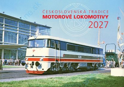 Obrázok pre 116/27-15 2026 * Ochádzejíci Legendy *E499* - Nástenný Kalendár