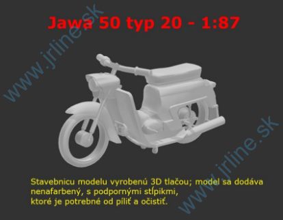 Obrázok pre 53/UMH98-3D Jawa 50 typ 20 * 3D STAVEBNICA