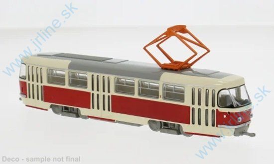 Obrázok pre 984/64500 Tatra T3/T4 * 1970 * Red/Beige
