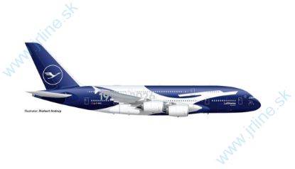 Obrázok pre 91/615099 A380 Lufthansa 100 Jahre