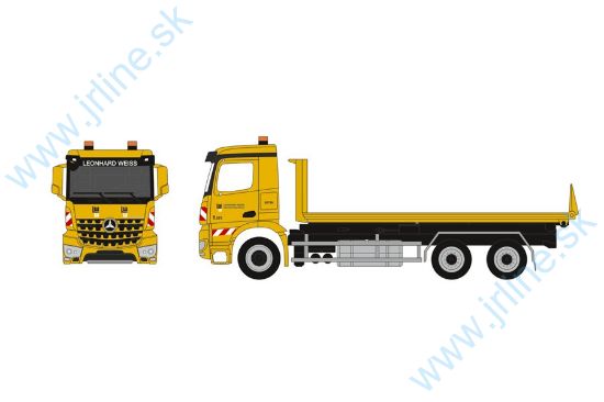 Obrázok pre 91/962407 MB Arocs M WeLa LKW m Abr.Flat