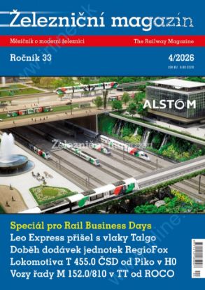 Obrázok pre 100/26-04 Železničný Magazín 4-2026 *CZ*