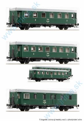 Obrázok pre 62R-EL/260600 Set Vozňov RYBAK * ČSD III.ep.