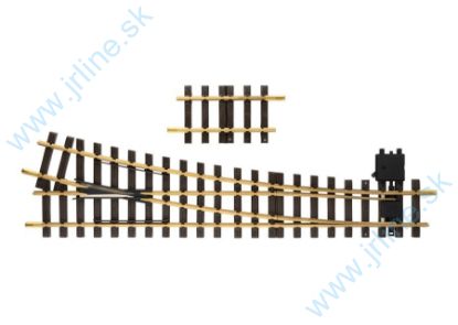Obrázok pre 649/18050 LGB*R5-Ručná Výhybka Pravá*18°