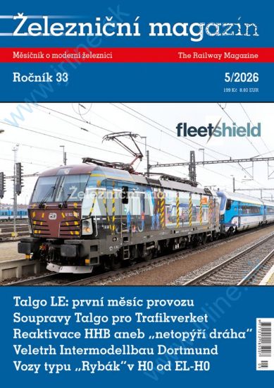 Obrázok pre 100/26-05 Železničný Magazín 5-2026 *CZ*