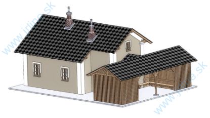 Obrázok pre 57/260005 TT Strážny dom+Čakáreň *kkStB