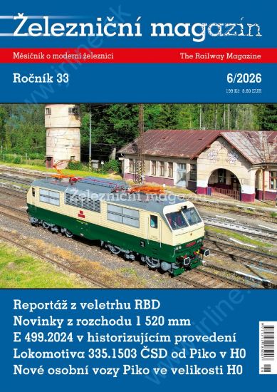 Obrázok pre 100/26-06 Železničný Magazín 6-2026 *CZ*