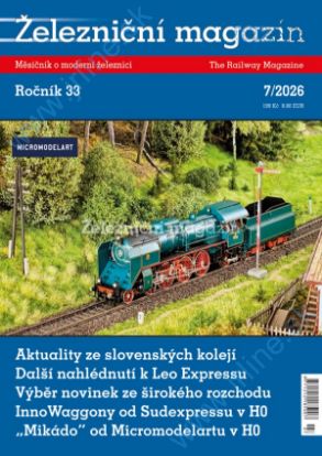 Obrázok pre 100/26-07 Železničný Magazín 7-2026 *CZ*