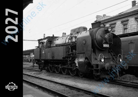 Obrázok pre 116/27-02 Nástenný kalendár 2027 - Čierno Biela NOSTALGIA - 12 + 1 listov, rozmery 420 x300 mm