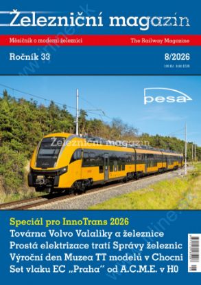 Obrázok pre 100/26-08 Železničný Magazín 8-2026 *CZ*