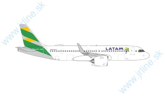 Obrázok pre 91/539746 A320neo * LATAM Brazil Flag *