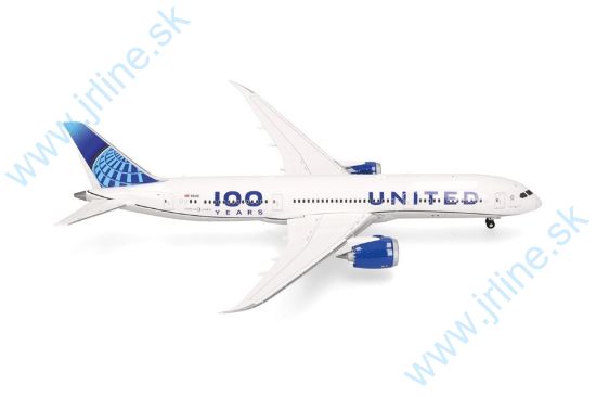 Obrázok pre 91/573733 B787-9 United 100 Years