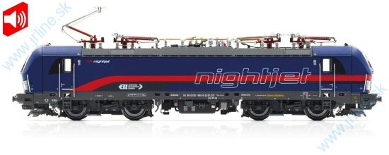 Obrázok pre 614/JC27102 Rh193*A-ÖBB VIep*NightJet*DCCz