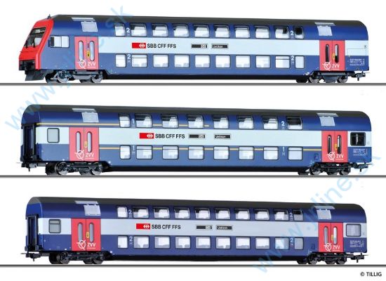 Obrázok pre 62S/70083 Set - SBB Bt+AB+B * V-VIep