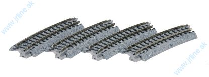 Obrázok pre 73/K20-111 Kolaj Oblúková *R282/15° * 4ks *
