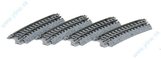 Obrázok pre 73/K20-111 Kolaj Oblúková *R282/15° * 4ks *