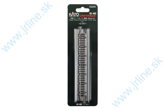 Obrázok pre 73/K20-452 1-kolaj*Ocel-TrámovýMost*186mm