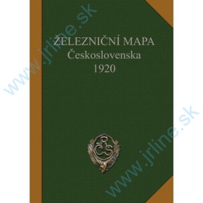Obrázok pre 129/501 Železniční mapa Československa 1920