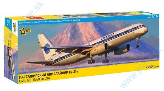 Obrázok pre 12/7049 TU-214 *DALAVIA*  1÷144  *