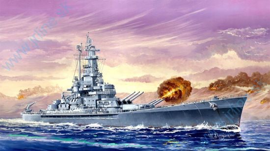 Obrázok pre 13/5761 USS Massachusetts BB-59 *1÷700