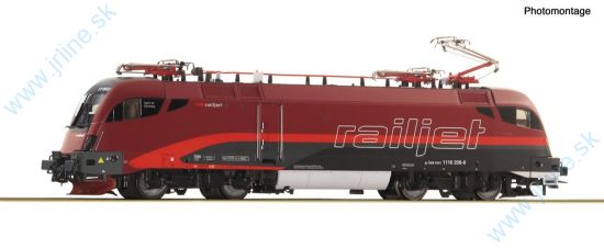 Obrázok pre 656/7580046 Rh 1116 Railjet * ÖBB VIep *