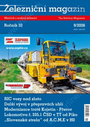 Obrázok pre 100/26-09 Železničný Magazín 9-2026 *CZ*