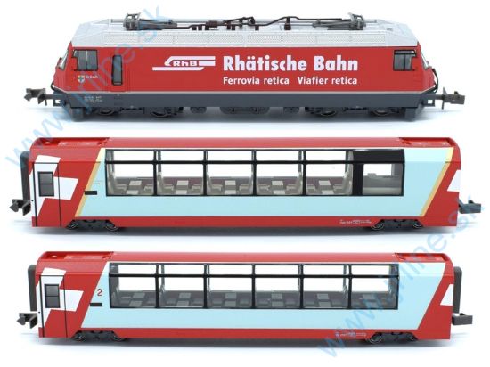 Obrázok pre 70/K10-2026 GLACIER Express  GE4/4 II I + 2 Osobné vagóny * Rhb VI.ep.