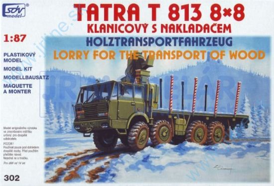 Obrázok pre 43/302 TATRA 813 8x8 Klanicový s Hydr