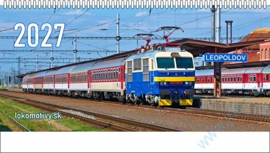 Obrázok pre 116/27-12 2027*Stolný*ŽELEZNIČNÝ Kalendá