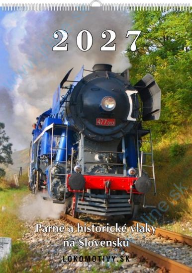Obrázok pre 116/27-13 2027 * Parné a Historické vlaky SK